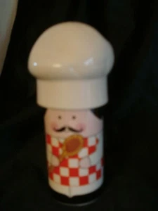 Estate......Ceramic...Chef....Salt & Pepper Shakers - Picture 1 of 3