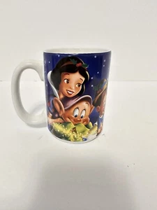 Auténtica taza de cerámica blanca alta exclusiva de Disney Store 2004 Winnie Mickey - Imagen 1 de 6