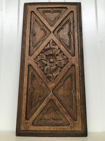 Beautiful Carved gothic Panel nr 2 Cover