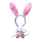 3 Pcs Rabbit Ears Headbands Animal Mascot Costume Headwear Lot