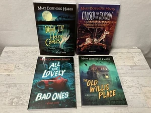 Mary Downing Hahn Chilling Tales & Frightful Adventures 4 Book Lot First Edition - Picture 1 of 10