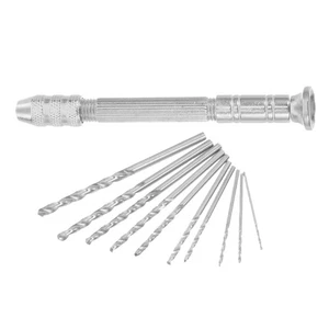 Herramienta de mano taladro giratorio escariador para hacer joyas miniaturas pin tornillo de banco - Imagen 1 de 12