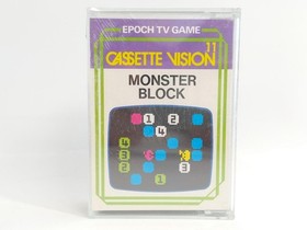 EPOCH Monster Block Cassette Vision Software Monster Block