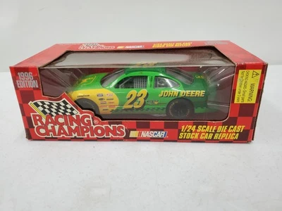 1:24 SCALE DIE CAST RACING CHAMPIONS # 23 1996 EDITION JOHN DEERE (133303-3A T4) - Image 1 of 4