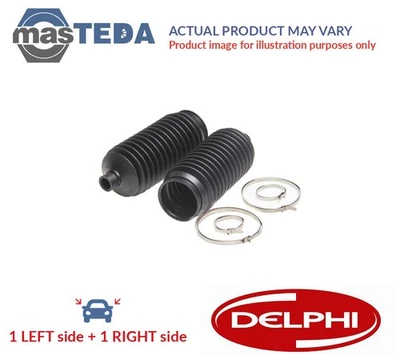TBR4275 BELLOWS STEERING RACK BOOT PAIR SET FRONT DELPHI 2PCS FOR HONDA HR-V - Image 1 of 4