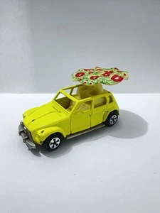 CITROEN DYANE 237 MAHARADJAH JAUNE MAJORETTE In Yellow 1/60 Made In France (637) - Picture 1 of 9