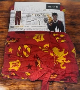 Harry Potter Mundo Mágico GRYFFINDOR Mujer’s Pantalones de Salón Pijama para Dormir Talla 3 - Imagen 1 de 7