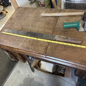 Cuchillo Grande Antiguo Marcado Village Herrero Watertown Wisconsin HALLAZGO RARO - Imagen 1 de 13