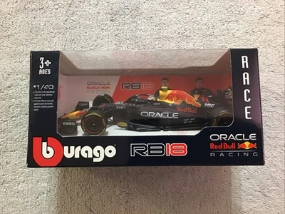 2022 Bburago SERGIO PEREZ  #11 Red Bull RB18 Indy F1 Diecast 1/43 - Image 1 of 4