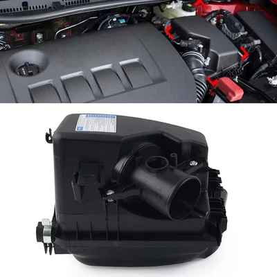 1PCS Air Cleaner Intake Filter Box Black For Toyota Corolla Matrix 1.8L 2009-13 - Image 1 of 4