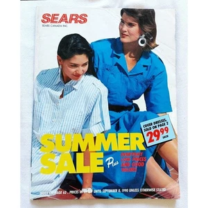 Sears Summer Sale Plus Catalog Fashion Electronics Vintage 1990 Extremely Rare - Bild 1 von 6