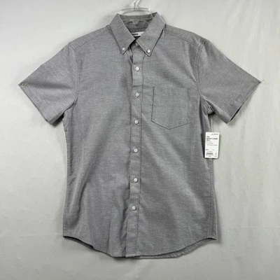 Sonoma Shirt Mens Small The Perfect Length Button Casual Stretch Short Sleeve - Image 1 of 4