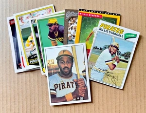 Willie Stargell 10 card lot 1975 SSPC, 1977 Topps, vintage '80s, Gypsy, Pirates - Picture 1 of 16