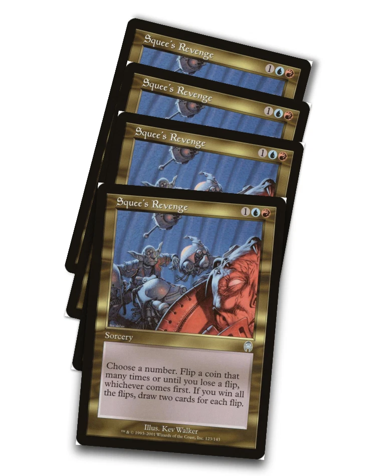 4x PLAYSET Squee's Revenge Apocalypse (APC) Regular Near Mint x4 - Image 1 of 1