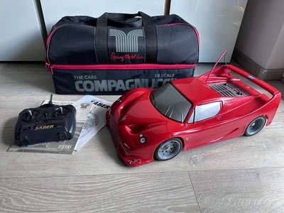 Vintage Krick COMPAGNUCCI Ferrari F50 2WD Elektro 90s 1/8 Rarität + Tasche - Bild 1 von 4