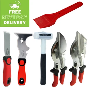 Glazing Tools - Xpert Chisel, Glazing Paddle, Hammer, Gasket Mitre Shears - Picture 1 of 18