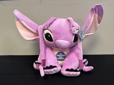 Disney Lilo & Stitch Angel Pillow Buddy Weighted Plush 14" NWT - Image 1 of 4
