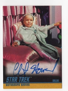 Clint Howard as Balok STAR TREK TOS Season 1 1997 Skybox Autograph Card Auto A13 - Picture 1 of 2