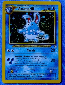 Azumarill HOLO 2/111 Neo Genesis VINTAGE Pokémon 2000 - Picture 1 of 16