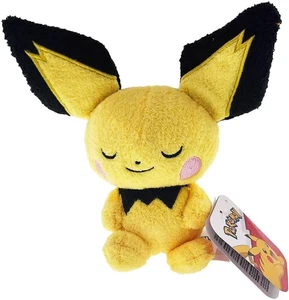 Pichu Sleeping Plush - 5 Pollici Premium Plush, Multicolore - Foto 1 di 12