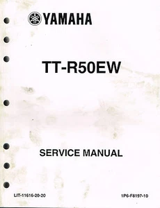 Yamaha Service Manual for TT-R50EW 2007 - Picture 1 of 1