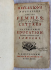 Original Reflections Nouvelles sur les Femmes, Lettres 1732 Marquise de Lambert