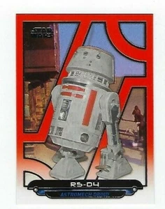 STAR WARS GALACTIC FILES ORANGE PARALLEL ANH-9 R2-D4 - Picture 1 of 1