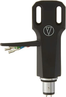 Audio-Technica AT-HS6 BK Headshell Black Aluminum Die-cast 9.3g Finger Lift - Image 1 of 4