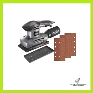 Ozito Finishing Orbital Sander Electric Corded 150W 1/3 Sheet for Timber Surface - Picture 1 of 8