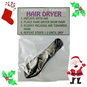 Secret Santa Christmas Joke Novelty Funny Gift HAIR DRYER Humour Xmas Present - Bild 1 von 2