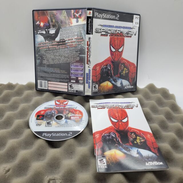 Spider-man Web of Shadows [REPRO-PACTH] - PS2 - Sebo dos Games