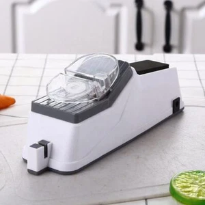 USB Charging Electric Scissor & Knife Sharpener Grinding Machine Straight Knives - Picture 1 of 11