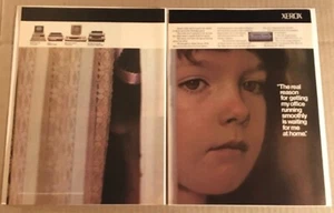 1985 Team Xerox Computer Memorywriter 2-page vintage print ad 80's advertisement - Picture 1 of 1