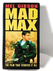 Mad Max with Mel Gibson VHS Cult Classic Dystopia 1979 - Picture 1 of 3