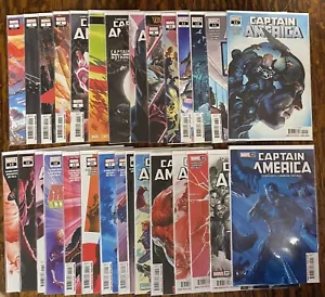 MARVEL COMICS CAPTAIN AMERICA LOT ISSUES #1 - #20, & #22 - #30! UNREAD 29 Issues - Picture 1 of 23