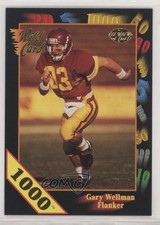 1991 Wild Card Draft 1000 Stripe Gary Wellman #36