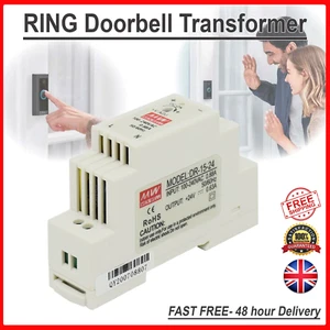 RING Transformer for ALL Ring Wired Doorbells DC Compatible COST £21 - Picture 1 of 7