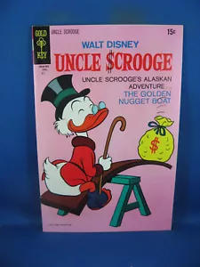 UNCLE SCROOGE 86 VF HIGH GRADE BARKS GOLD NUGGET BOAT 1970 GOLD KEY - Picture 1 of 2