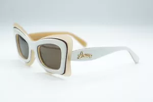 NEW LOEWE LW40140U 25E IVORY BROWN AUTHENTIC SUNGLASSES FRAMES 50-22 - Picture 1 of 4