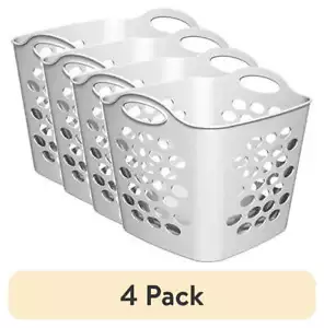 (4 pack) Mainstays Flexible Square Laundry Basket, 15" x 15" - Picture 1 of 6