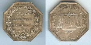 Jeton - CHATEAUROUX Indre notaires de l'arrondissement argent (silver) 11 gramme - Imagen 1 de 1