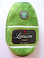 Lanson Wimbledon Championship Champagne Bottle Cooler Cover Black Label Brut