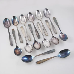 14 x Tablespoon - Spoon - WMF Patent 90 45 Silver - Silver Spoon - 19.5cm - Picture 1 of 2