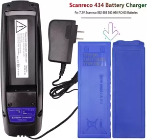 2pcs Type 593 battery + 1x Scanreco 434 Battery Charger for SCANRECO 593 Battery - Picture 1 of 7