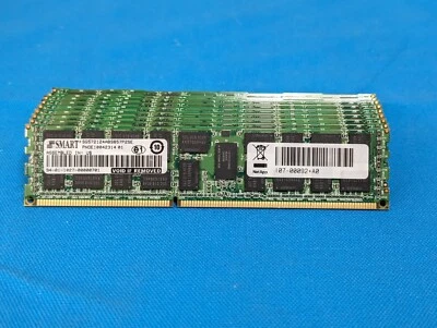 *Lot of 12x* SMART SG572124ABS857P2SE 4GB PC3-10600 DDR3-1333MHz ECC Memory - Image 1 of 4
