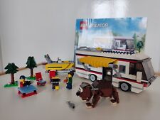 Complete Lego 31052 Creator Vacation Getaways 3 in 1 RV/Boat/Cottage