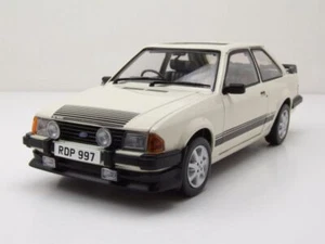 Ford Escort Rs 1600i Rhd 1984 Coche a Escala Blanco 1:18 Sun Star - Imagen 1 de 11