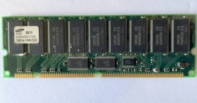 Samsung 128MB PC133 133MHz 168-Pin DIMM Server Memory RAM M390S1723CT1-C75Q0👀 - Image 1 of 4