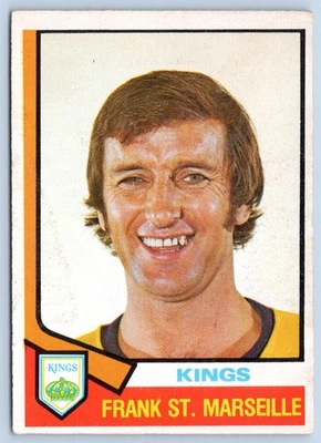 FRANK ST. MARSEILLE 1974-75 O-PEE-CHEE 74-75 #374 VGEX          71319 - Image 1 of 2