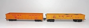HO U.P. Union Pacific Pair of  Gondolas 1 with Coal Load Different #s Low Ship - Picture 1 of 5